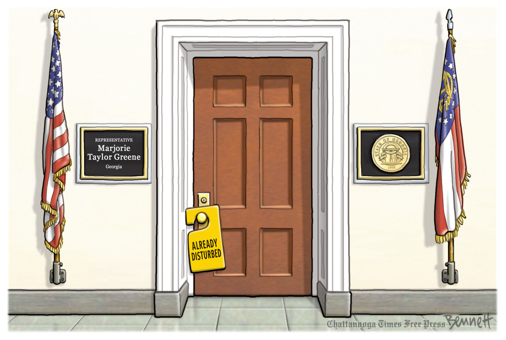 Clay Bennett cartoon